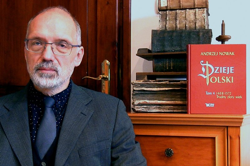 Professor Andrzej NOWAK: “The Kremlin views Poland as a dangerous project for restoring the Rzeczpospolita, a union of Poland, Lithuania, Belarus, and Ukraine directed against Russia”